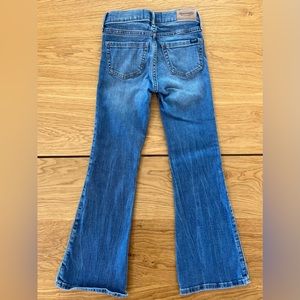 abercrombie kids flare jeans 5/6 LONG